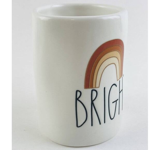 Rae Dunn Rainbow Bright Vase / Utensil Holder Artisan Collection By Magenta Mug - Picture 2 of 11